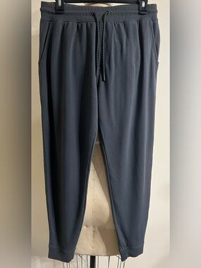 Free Fly Bamboo Gray Fleece Jogger w/Drawstring and Pockets Size M